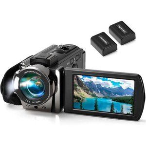 Video Camera Camcorder Digital Camera Recorder Full HD 1080P 15FPS 24MP 3.0 Inch